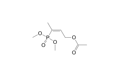 [(Z)-3-dimethoxyphosphorylbut-2-enyl] acetate