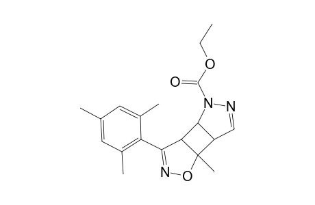 1-METHYL-4-2',6'-DIMETHYL-4'-METHOXYPHENYL-7-ETHOXYCARBONYL-3,7,8-THIAZA-2-OXATRICYCLO-[3.3.0(1.5).0(6,10)]-3,8-DECADIENE