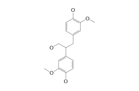 (-)-1-(4'-HYDROXY-3-METHOXYPHENYL)-2-(4''-HYDROXY-3''-METHOXYPHENYL)-PROPAN-3-OL