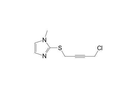 2-[(4'-chlorobut-2'-ynyl)thio]-1-methylimidazole