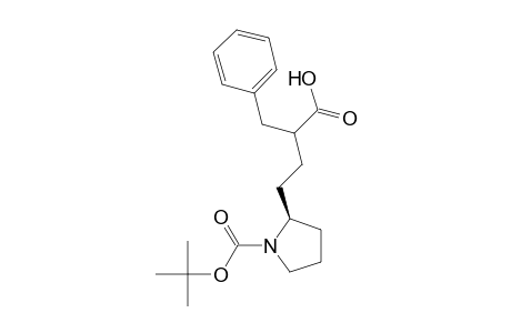 (2rs,2's)-2-benzyl-4-(1-t-butoxycarbonylpyrrolidin-2-yl)butyric acid