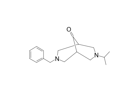 7-BENZYL-3-ISOPROPYL-3,7-DIAZABICYCLO-[3.3.1]-NONAN-9-ONE