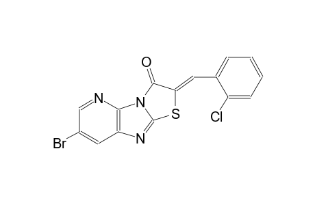 (2Z)-7-bromo-2-(2-chlorobenzylidene)[1,3]thiazolo[2',3':2,3]imidazo[4,5-b]pyridin-3(2H)-one