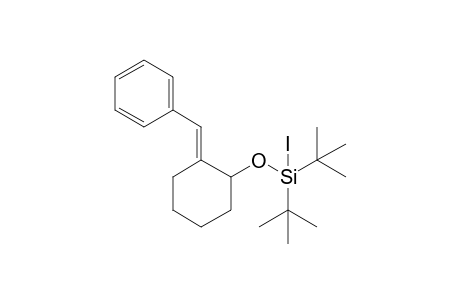 ditert-butyl-iodanyl-[(2E)-2-(phenylmethylidene)cyclohexyl]oxy-silane