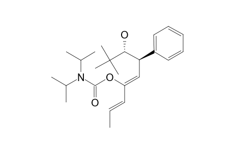 (2E,4Z,6S,7R)-7-HYDROXY-8,8-DIMETHYL-6-PHENYLNONA-2,4-DIEN-4-YL-N,N-DIISOPROPYLCARBAMATE