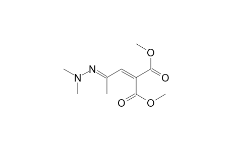 Propanedioic acid, [2-(dimethylhydrazono)propylidene]-, dimethyl ester