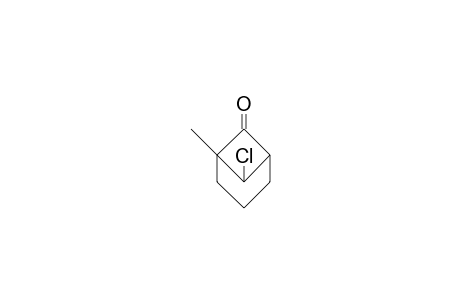 syn-7-Chloro-1-methyl-bicyclo(3.1.1)heptan-6-one