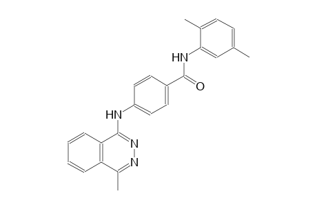 N-(2,5-dimethylphenyl)-4-[(4-methyl-1-phthalazinyl)amino]benzamide