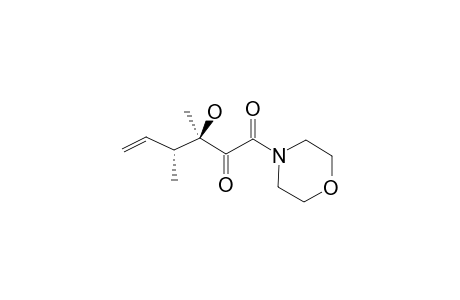 (3R*,4R*)-3-HYDROXY-3,4-DIMETHYL-1-MORPHOLINOHEX-5-ENE-1,2-DIONE