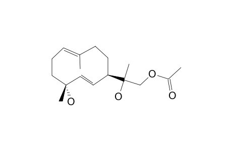 [4R*,7S*,11-XI,1(10)E,5E]-12-ACETOXYGERMACRA-1(10),5-DIEN-4,11-DIOL