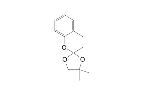 4',4'-DIMETHYL-3,4-DIHYDROSPIRO-[2H-1-BENZOPYRAN-2,2'-[1,3]-DIOXOLAN]