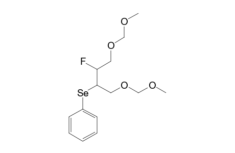 (2R*,3R*)-1,4.DI-(METHOXYMETHOXY)-2-FLUORO-3-(PHENYLSELENO)-BUTANE