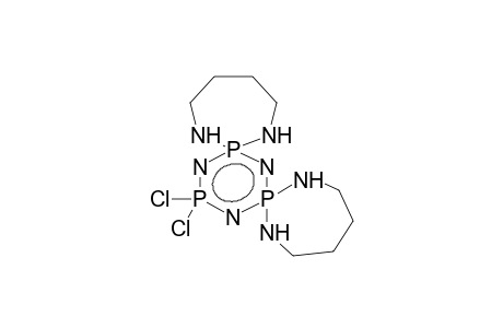 6,6-DICHLORO-2,2:4,4-BIS(TETRAMETHYLENEDIAMINO)CYCLOTRIPHOSPHAZENE