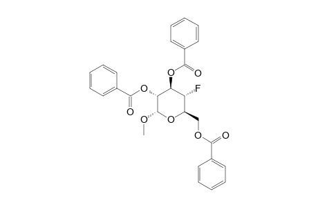 METHYL_2,3,6-TRI-O-BENZOYL-4-DEOXY-4-FLUORO-ALPHA-D-GLUCOPYRANOSIDE