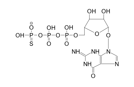 GUANOSINE GAMMA-THIOTRIPHOSPHATE ANION