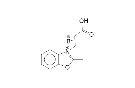 3-(2-Carboxyethyl)-2-methylbenzoxazolium bromide