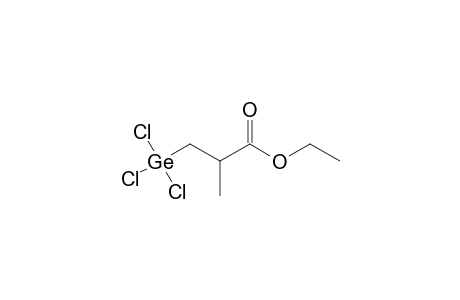 ETHYL-2-METHYL-3-(TRICHLOROGERMYL)-PROPIONATE