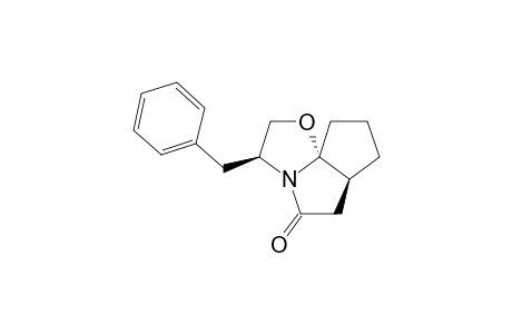 (4S,8R,11S)-(+)-11-Benzyl-9-oxa-1-azatricyclo[6.3.0.0(4,8)]undecan-2-one