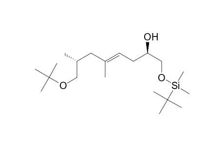 4-Octen-2-ol, 8-(1,1-dimethylethoxy)-1-[[(1,1-dimethylethyl)dimethylsilyl]oxy]-5,7-dimethyl-, [R-[R*,R*-(E)]]-