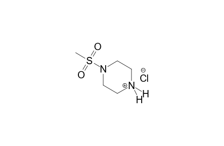 piperazinium, 1-(methylsulfonyl)-, chloride