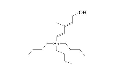 (1E,3E)-1-TRIBUTYLSTANNYL-3-METHYLPENTA-1,3-DIEN-5-OL