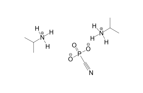 BIS-(ISOPROPYLAMMONIUM)-CYANOPHOSPHONATE