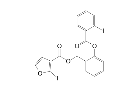 1-(2-Iodobenzoyloxy)-2-(2-iodo-3-furylcarbonyloxymethyl)benzene