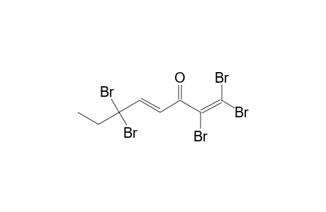 1,1,2,6,6-PENTABROMO-1,4-OCTADIEN-3-ONE