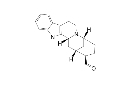 (2RS,3SR,6SR,14BSR)-2,3,4,5,6,7,8,9,14,14B-DECAHYDRO-2,6-METHANO-1H-AZOCINO-[1',2':1,2]-PYRIDO-[3,4-B]-INDOLE-3-CARBALDEHYDE