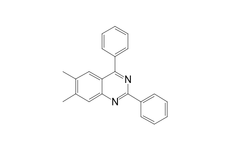 2,4-DIPHENYL-6,7-DIMETHYLQUINAZOLINE