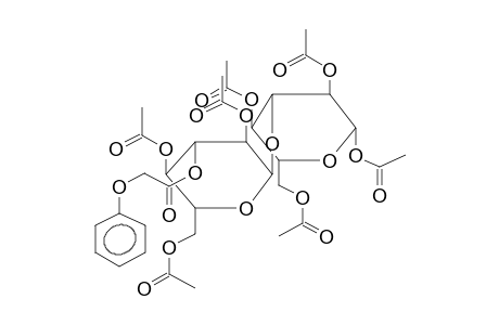 1,2,4,6-TETRA-O-ACETYL-3-O-(2,4,6-TRI-O-ACETYL-3-O-PHENOXYACETYL-ALPHA-D-GLUCOPYRANOSYL)-BETA-D-GLUCOPYRANOSE