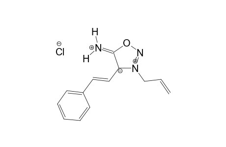 3-Allyl-4-styryl-5-sydnone-imine - hydrochloride