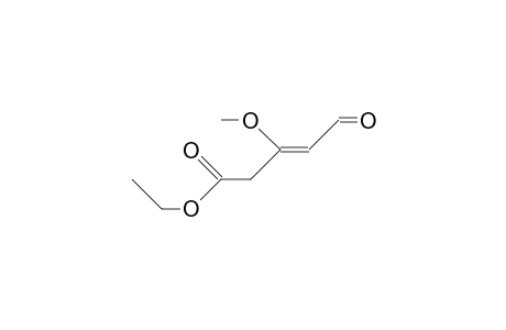 3-Methoxy-5-oxo-3-pentenoic acid, ethyl ester