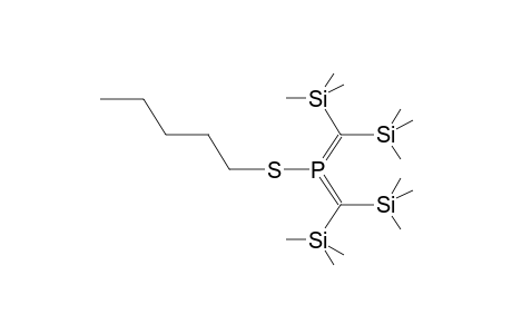 PENTYLTHIOBIS[BIS(TRIMETHYLSILYL)METHYLENE]PHOSPHORANE