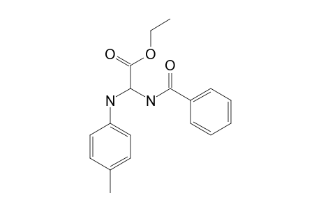 ETHYL-2-BENZAMIDO-2-(PARA-TOLYLAMINO)-ACETATE