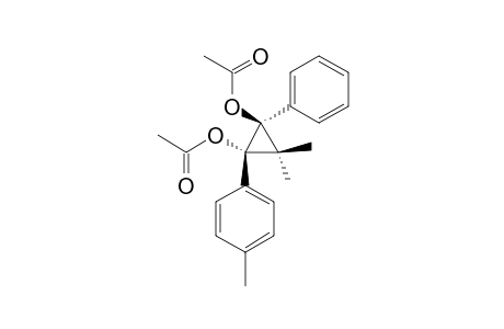 3,3-DIMETHYL-1-(4-METHYLPHENYL)-2-PHENYLCYClOPROPANE-TRANS-1,2-DIYL-DIACETATE