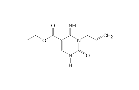 3-ALLYL-4-IMINO-2-OXO-1,2,3,4-TETRAHYDRO-5-PYRIMIDINECARBOXYLIC ACID, ETHYL ESTER