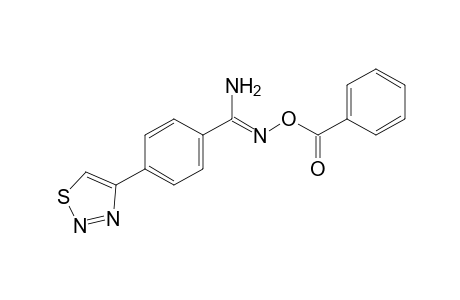 O-benzoyl-p-(1,2,3-thiadiazol-4-yl)benzamidoxime