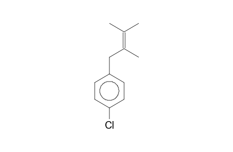 Benzene, 1-chloro-4-(2,3-dimethyl-2-butenyl)-