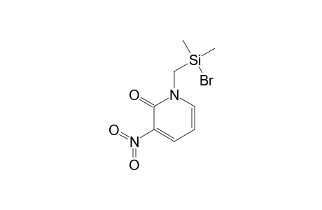 1-(BROMODIMETHYLSILYLMETHYL)-3-NITRO-2-PYRIDONE