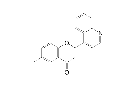 6-Methyl-2-(4-quinolyl)chromone