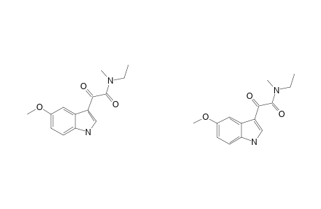 5-METHOXYINDOLE-3-YL-GLYOXALYL-N-METHYL-N-ETHYL-AMIDE