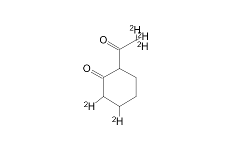 2,3-DIDEUTERIO-6-TRIDEUTERIOACETYLCYCLOHEXANONE