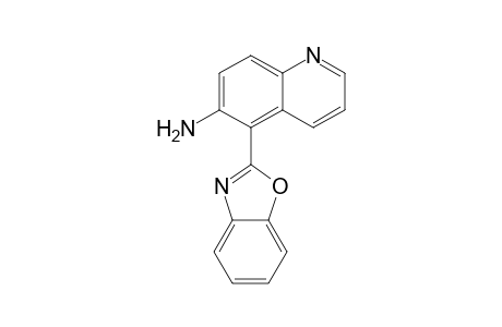 5-(Benzoxazol-2-yl)quinoline-6-amine