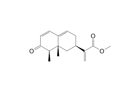 METHYL-3-OXO-EREMOPHILA-1,9,11(13)-TRIEN-12-OATE