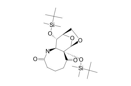 (1R,2R,9S,10S,11R)-4-AZA-2,10-BIS-TERT.-BUTYLDIMETHYLSILOXY-12,14-DIOXA-TRICYClO-[9.2.1.0^3,10]-TETRADECANE-5,7-DIONE