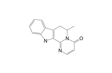 6-METHYL-7,12-TETRAHYDRO-PYRIMIDO-[1',2':1,2]-PYRIDO-[3,4-B]-INDOL-4(6H)-ONE