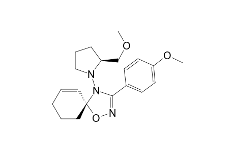 (2'S,5R)-(3-(4-METHOXYPHENYL)-4-[2-(METHOXYMETHYL)-TETRAHYDRO-1H-1-PYRROLYL]-1-OXA-2,4-DIAZASPIRO-[4.5]-2,6-DIENE