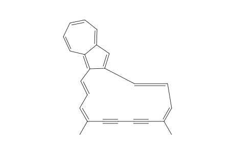 10,11,12,13-Tetradehydro-9,14-dimethyl[14]annuleno[a]azulene