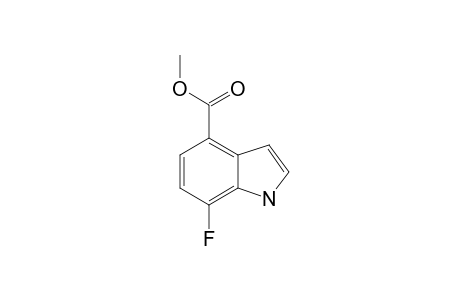 7-FLUORO-1H-INDOLE-4-CARBOXYLIC-ACID-METHYLESTER